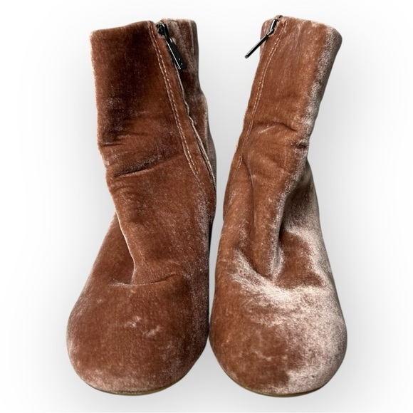 Kenneth Cole Renna Velvet Embroidery Booties 8 - Picture 4 of 9